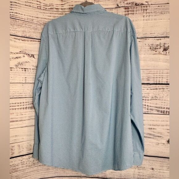 Vineyard Vines Shirt Mens Sz L Plaid performance Classic Fit Murray Nylon Blend - Picture 4 of 12